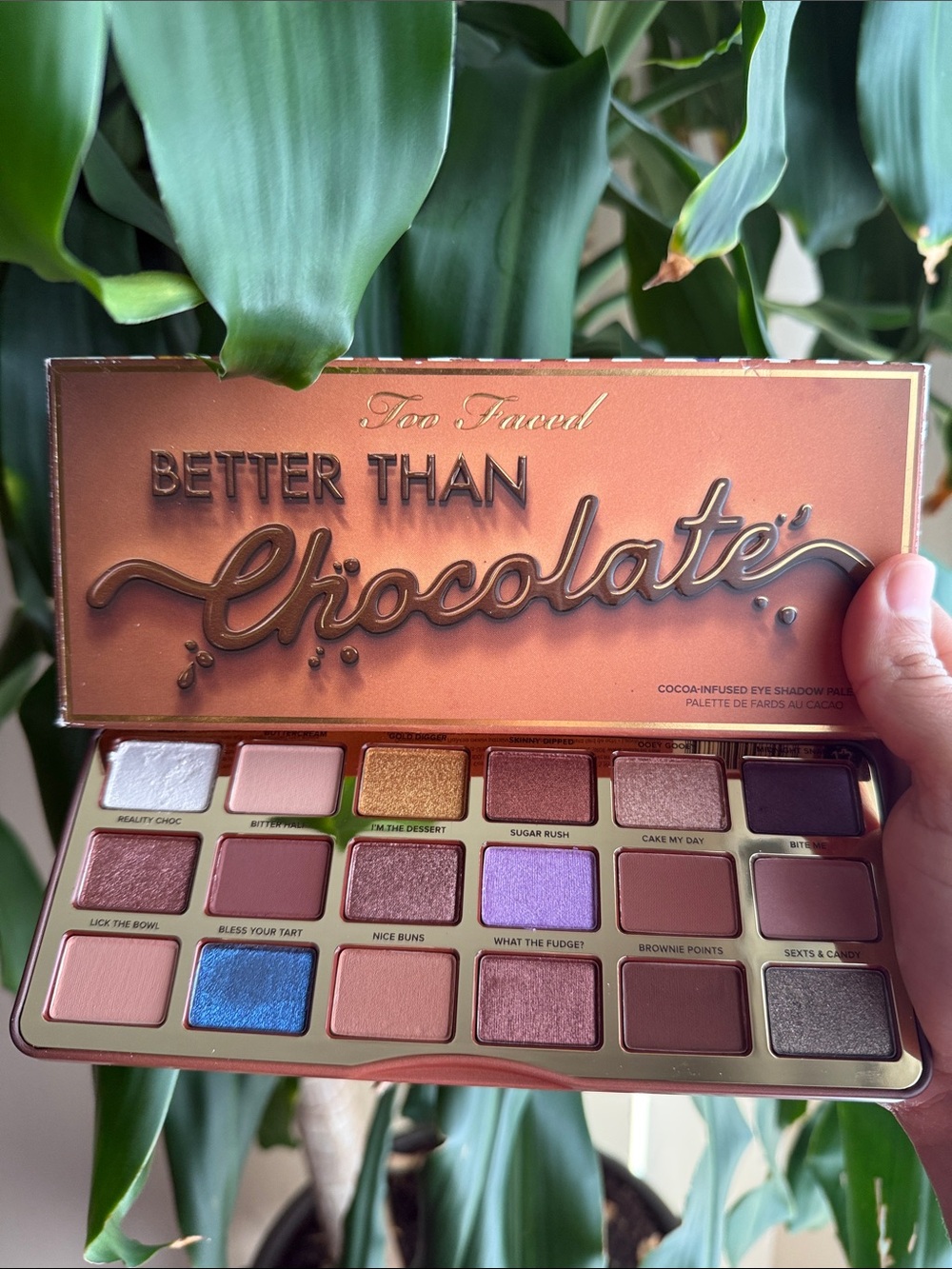 Too Faced Better Than Chocolate Eyeshadow Palette - Bronze & Brown Shades